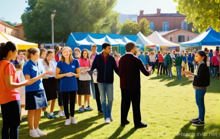 교사 교육 봉사활동 사례 - **Prompt:** A warm and supportive one-on-one mentoring session taking place in a comfortable school ...