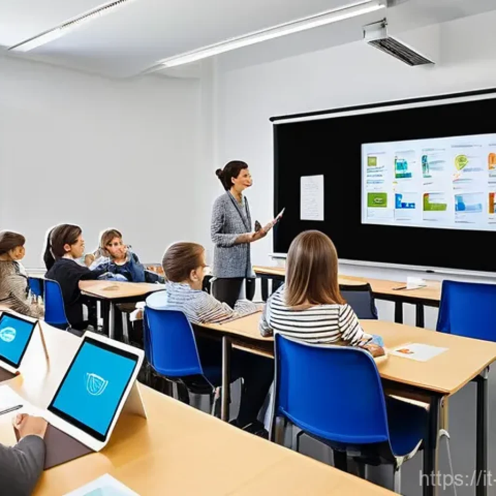 교사 교육 정책 이해하기 - **Prompt 1: Italian Teacher Training Evolution**
    "A vibrant, sunlit classroom in a modern Italia...