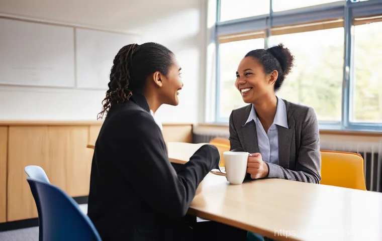 교사 교실 관리 기술 - **Prompt 2: Dynamic Learning with Technology and Active Engagement**
    "A vibrant and energetic hi...