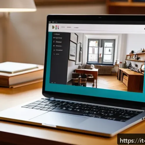 교사 교육 포트폴리오 작성법 - A modern digital teaching portfolio interface displayed on a sleek laptop screen in a cozy Italian h...